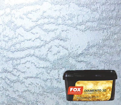 Diamento 3D Aqua Decorative Paint Fox Dekorator [5m2] 1L