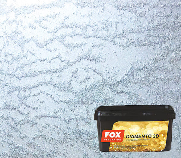 Diamento 3D Aqua Decorative Paint Fox Dekorator [5m2] 1L - Image 1