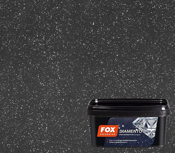 Diamento Carbon Decorative Paint Fox Dekorator [10m2] 1L - Image 1