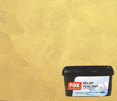 Pearl Relief Gold Decorative Paint Fox Dekorator [8m2] 1L