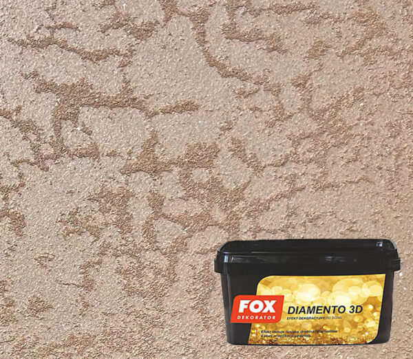 Diamento 3D Jupiter Decorative Paint Fox Dekorator [5m2] 1L - Image 1