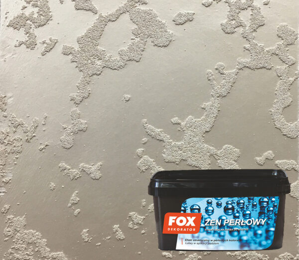 Zen Perłowy Krem Kokosowy Farba Dekoracyjna Paint Fox Dekorator [7m2] 1L - Image 1