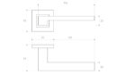 Sapphire INOX Stainless Steel Door Handle - Image 2