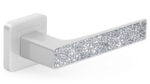 Glamour Brushed Nickel Door Handle