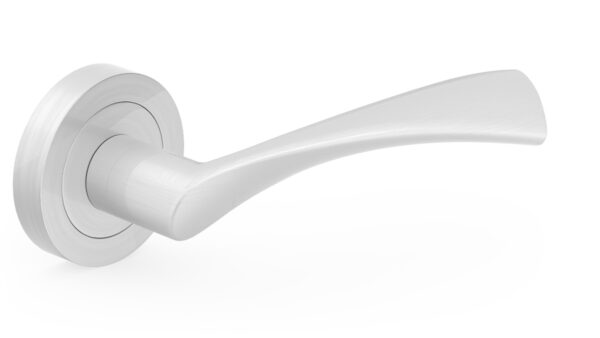 Diana Brushed Nickel Door Handle - Image 1