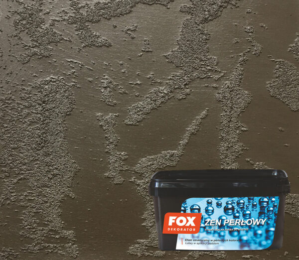 Zen Perłowy Tabliczka Czekolady Farba Dekoracyjna Fox Dekorator [7m2] 1L - Image 1