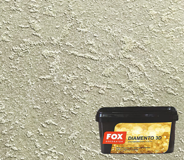 Diamento 3D Uranium Decorative Paint Fox Dekorator [5m2] 1L - Image 1