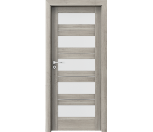 [SET] Home C.5 Door Leaf INT Silver Acacia + PS Frame - Image 1