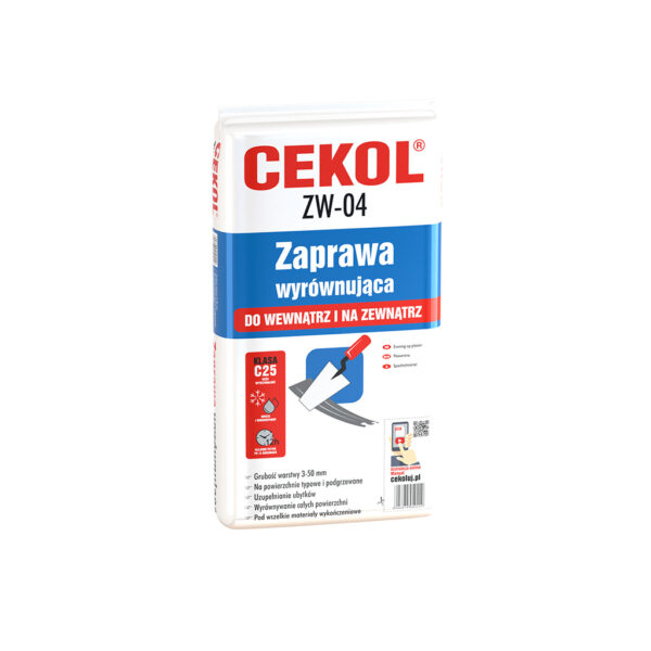 ZW-04 Zaprawa Wyrównująca 5kg Cekol - Image 1
