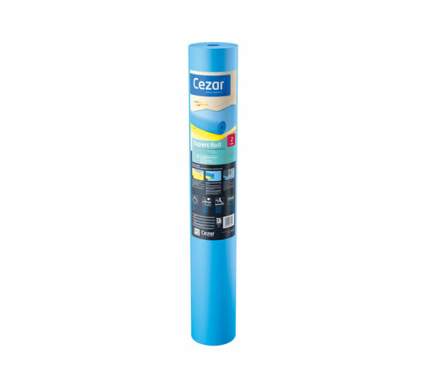 Polystyrene Underlay Roll 2mm 16.5m² Expert Roll Cezar - Image 2