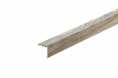 Stair Nosing Edge Profile PVC 25x25mm 0.9m