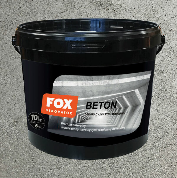 Beton Tynk Dekoracyjny Fox Dekorator [6m2] 10kg - Image 1