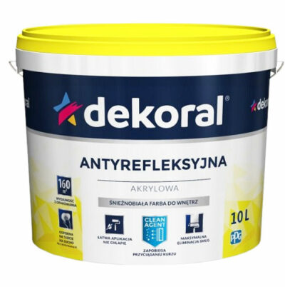 White Matt Emulsion Paint 10l Polinak Dekoral