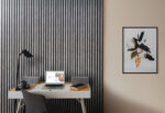 Akustyczny Lamel Loft (efekt betonu) na Czarnym Filcu 30x265cm - Image 3
