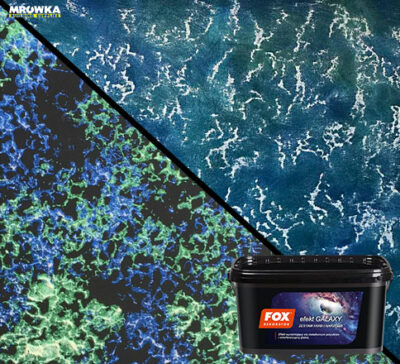 Efekt Galaxy Blue Fox Dekorator [5m2] Zestaw