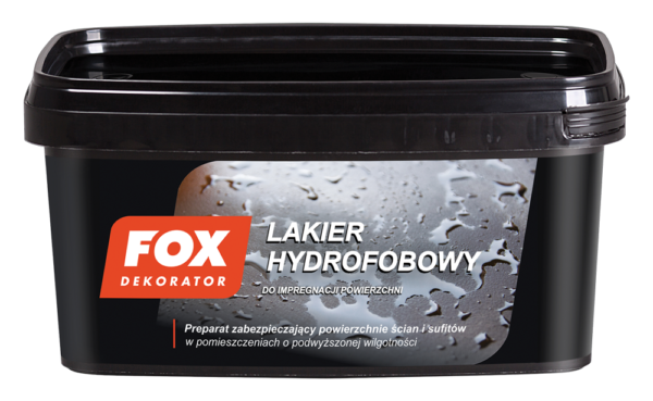 Hydrophobic Varnish Fox Dekorator [15m2] 1L - Image 1