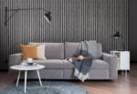 Akustyczny Lamel Loft (efekt betonu) na Czarnym Filcu 30x265cm - Image 5