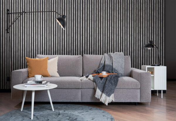 Akustyczny Lamel Loft (efekt betonu) na Czarnym Filcu 30x265cm - Image 5