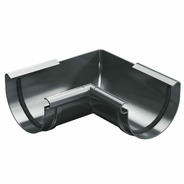 Narożnik wewnętrzny z uszczelkami 90° 125mm - Proaqua PVC - Image 1