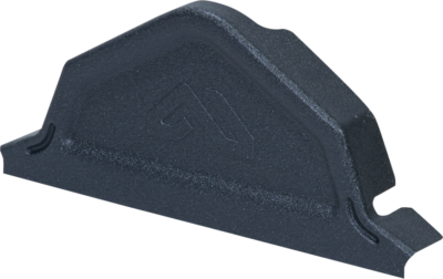 Stop End ZP-FLAT for GSM-FLAT Ridge Cap