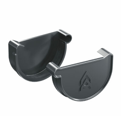 Gutter Stop End Right 125mm - Proaqua PVC