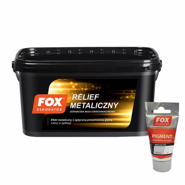 Relief Metaliczny Platinum Fox Dekorator [8m2] 1L - Image 1