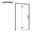 Shower Enclosure Door With Hinges Larga Black 120x195, Left Cersanit