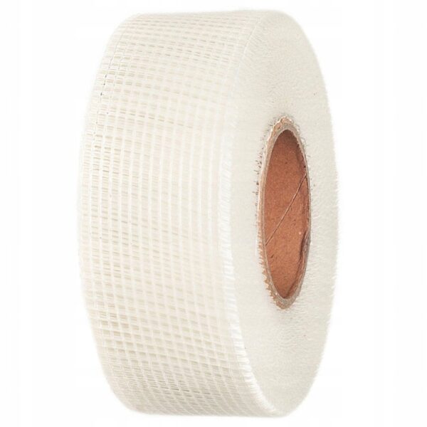 Fiberglass Mesh Scrim Tape 50mm x 90m White - Image 1