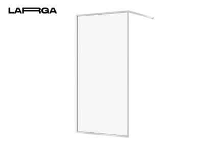 Shower Enclosure Walk-In Larga Chrome 90X200 Transparent Glass Cersanit