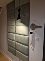 Upholstered panel FLLOW 30x60cm 3cm Riviera 100 BLACK - Image 5