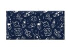 Upholstered panel FLLOW 30x60cm 3cm Universe Blue