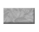 Upholstered panel FLLOW 30x60cm 3cm Palms Light Grey