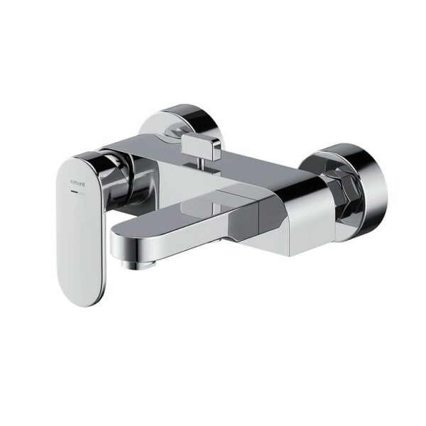 Bateria wannowo-natryskowa ścienna crea chrom Cersanit - Image 1