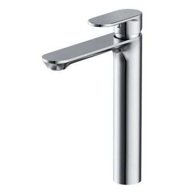 Crea deck-mounted high washbasin chrome Cersanit