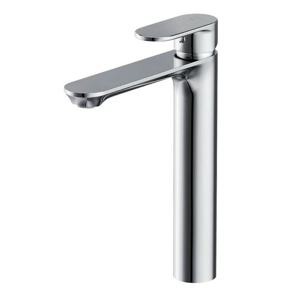 Crea deck-mounted high washbasin chrome Cersanit - Image 1