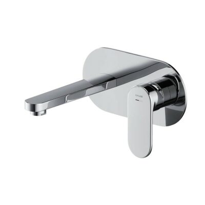 Crea concealed washbasin faucet with box chrome Cersanit