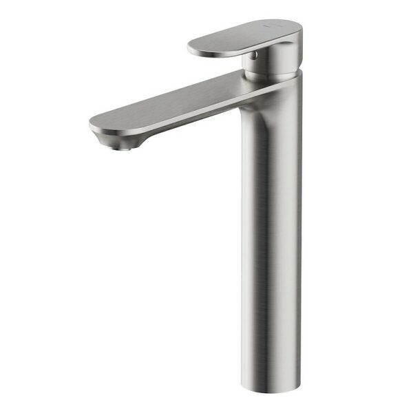 Bateria umywalkowa sztorcowa, wysoka crea nikiel Cersanit - Image 1