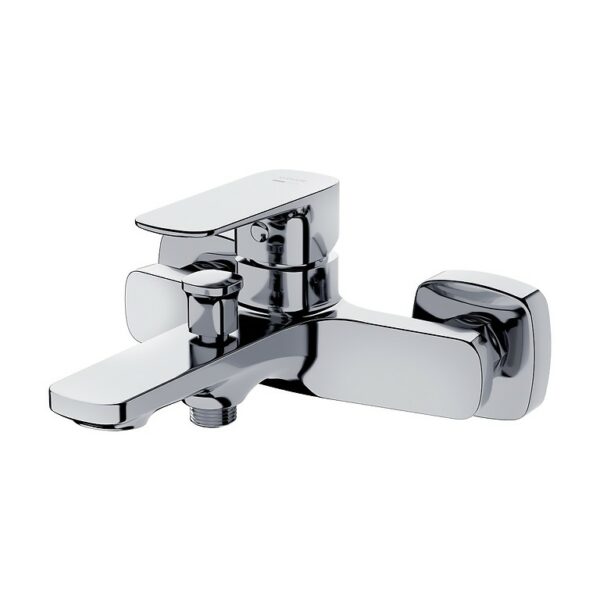 Larga wall mounted bathshower faucet chrome Cersanit - Image 1