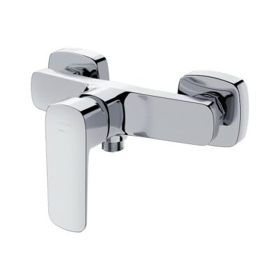 Larga wall mounted shower faucet chrome Cersanit