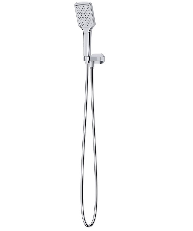 Larga shower set with water connector chrome Cersanit - Image 1