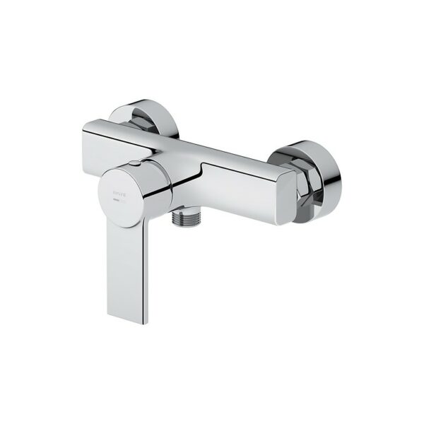 Zip wall mounted shower faucet chrome Cersanit - Image 1