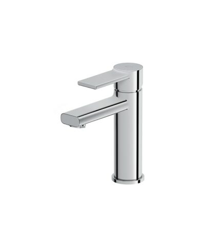 Zip deck-mounted washbasin faucet chrome Cersanit