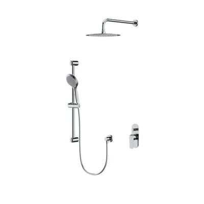 Set b255 city concealed set with bath-shower faucet chrome Cersanit