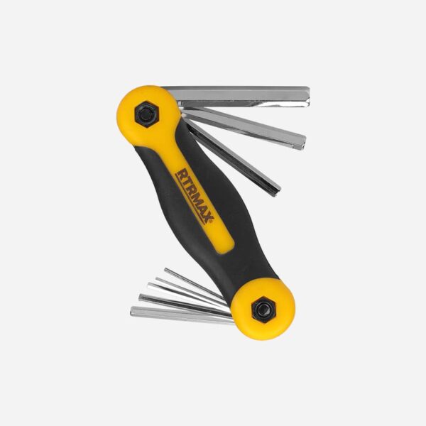 8 Pcs Foldable Hexagonal Allen Keys RH03401 - Image 1