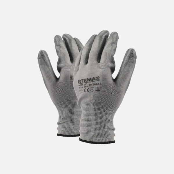 Grey Worker Glove RTG421 - Image 1