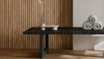 LAMEL Slat Wood Tile cream matt rectified 39,8x119,8 g1 Cersanit Slat Tiles - Image 3