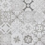 Concrete style Inserto patchwork 42x42 Cersanit Tiles