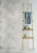 Concrete style inserto patchwork 20x60 Cersanit Tiles - Image 4