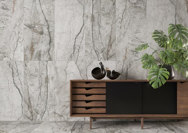 Marble skin grey matt 79,8x79,8 Płytki Opoczno - Image 9