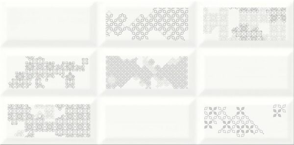 Naris inserto patchwork 29,7x60 Cersanit Tiles - Image 1